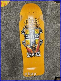 NEW Dogtown Ozzy Osbourne Yellow Stain Skateboard