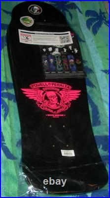 NEW Powell Peralta Bones Brigade Series 14 Tony Hawk Blacklight Skateboard Deck