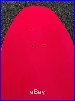 NOS1987Powell PeraltaSkull and SwordSkateboard Deck! Vintage, VCJ, Hot Pink