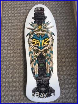 NOS 1989 Original Powell Peralta Steve Saiz Skateboard Not A Reissue! Greatcond