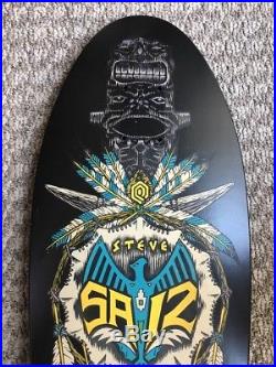 NOS 1989 Original Powell Peralta Steve Saiz Skateboard Not A Reissue! Nice14last