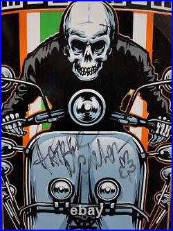 NOS Black LabelPatrick Melcher! SIGNED! Skateboard Deck! Powell, vespa, Death