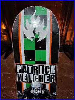 NOS Black LabelPatrick Melcher! SIGNED! Skateboard Deck! Powell, vespa, Death