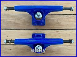 NOS Blue Venture Stage 3 Skateboard Trucks 8.625 Axles Original Hole Patterns