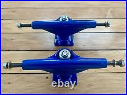 NOS Blue Venture Stage 3 Skateboard Trucks 8.625 Axles Original Hole Patterns