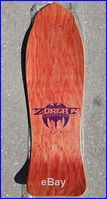NOS Metallica Skull and Bones Zorlac / Pushead Skateboard Deck MINT 1988 OG