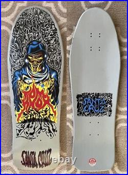 NOS OG 1989 Tom Knox Firepit Vintage Santa Cruz Skateboard Deck Natas Phillips