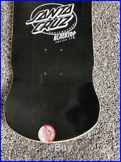 NOS OG Santa Cruz Rob Roskopp Blacktop Face Skateboard Deck 1986 NOT A REISSUE