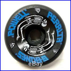 NOS Powell Peralta 1987 BLACK G-Bones Skateboard Wheels 64mm 93A NEW Vintage