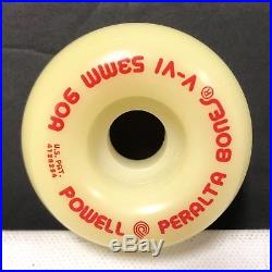 NOS Powell Peralta Skateboard Freestyle Size Wheels BONES V-VI 53mm 90A Vintage