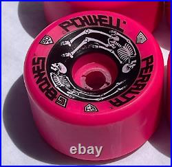 NOS Powell Peralta Vintage G Bones Skateboard Wheels Original (Not Reissue) Pink