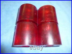 NOS Power Paw Skateboard Wheels Translucent Red 1970s Dogtown FibreFlex G&S Alva