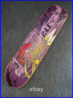 NOS Screen Printed Skateboard Deck Powell Pat Channita Plan B Vintage NOS Screen Printed Skateboard Deck Powell Pat Channita Plan B Vintage
