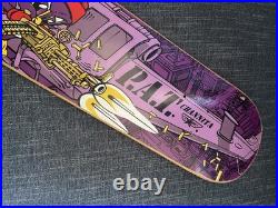 NOS Screen Printed Skateboard Deck Powell Pat Channita Plan B Vintage