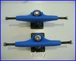 NOS Tile Blue Tracker Sixtrack 9.00 Skateboard Trucks