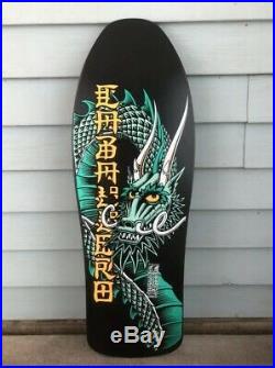 NOS Vintage 1989 Steve Caballero Powell Peralta Skateboard Deck Ban This Dragon