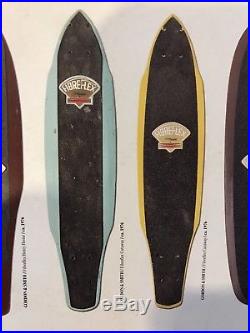 NOS Vintage Fibreflex Cutaway Skateboard Deck 1976 Original