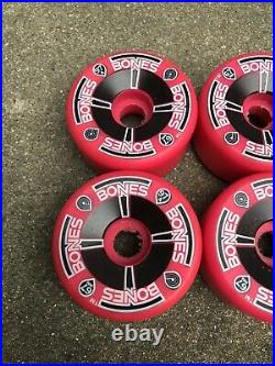 NOS Vintage Pink Powell Peralta T-Bones 95A Skateboard Wheels G Original