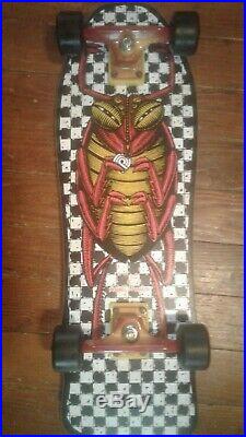 NOS Vintage Powell Peralta Bug XT boneite complete skateboard NEW