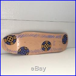 NOS Vintage Powell Peralta Tony Hawk Medallion mini skateboard deck. HARD TO FIND