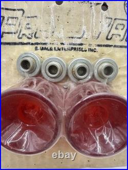 NOS Vintage ProStar Urethane Skateboard Wheels Set Of 4 Sealed Bearings