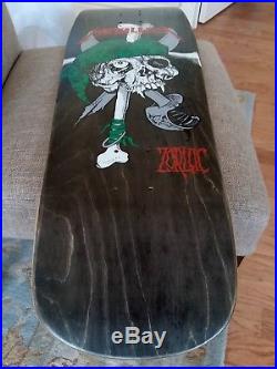 NOS Vintage Zorlac Metallica Skateboard Deck Pushead Pirate