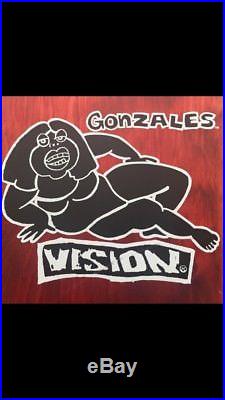 NOS Vision Mark Gonzales Fat Face Skateboard Deck
