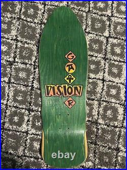 NOS vision gator skateboard deck Super Rare. Amazing Shape