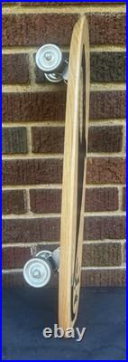 NR Mint Vintage Old 60's Nash Sidewalk Surfboards #1 Shark Wood Deck Skateboard