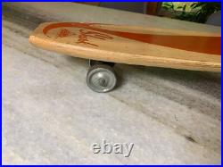 Nash Surf Board Vintage Wood Wooden Steel Wheels Skateboard SHARK Fort Worth TX