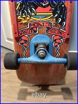 Natas Kaupas 1988 Original Skateboard Complete Tracker Trucks PP Wheels