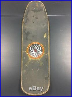 Natas Kaupas 1991 Original Devil Worship Skateboard Rare Grail