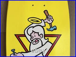 Natas Kaupas GOD Designarium Pig Skateboard Deck Crucifixion Religious