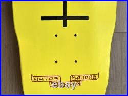 Natas Kaupas GOD Designarium Pig Skateboard Deck Crucifixion Religious