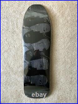 Neil Blender G&S Faces NOS Modified 80's 2-Tone Charcoal/Black Skateboard deck