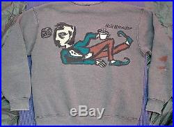 Neil Blender G&S Skateboard Sweatshirt 80s Vintage Original Mens Large