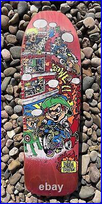 New Deal Andy Howell Tricycle Kid 1991 OG Skateboard Deck, Vintage, Not NOS