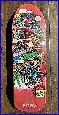 New Deal Andy Howell Tricycle Kid 1991 OG Skateboard Deck, Vintage, Not NOS