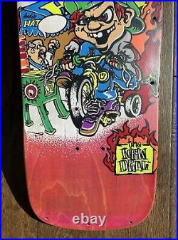 New Deal Andy Howell Tricycle Kid 1991 OG Skateboard Deck, Vintage, Not NOS