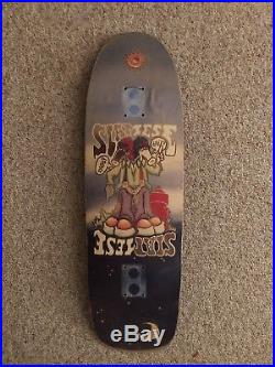 New Deal Vintage Skateboard Siamese Slick Deck Powell Vision Nos