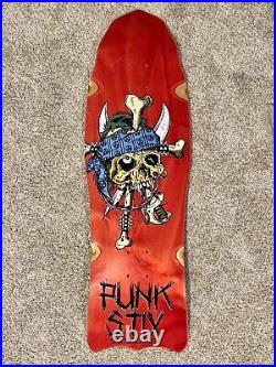 New! Punk Stix Pushead Metallica Deck Red Stain Zorlac Vision Powell Blind