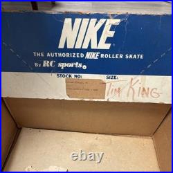 Nike Sunlite Vintage Roller Skates Brown Leather Sunlite Plate with Box