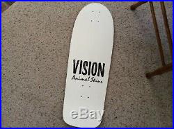 Nos 1984 VISION Animal Skins Skateboard Deck rare original