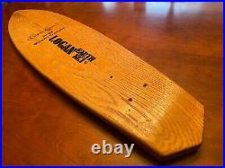 Nos Logan Earth Ski Early Bruce World Champion Deck Vintage Skateboard 1970s