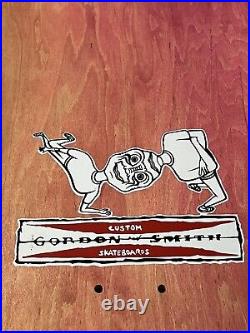 Nos Rare Original 1990 G&S Team Skateboard Deck Fade Vintage Old School