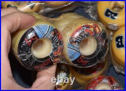 Nos Vintage World Industries Stakeboard Wheels & Bb 52 Bootleg Lot
