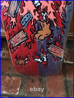 Nos late 80s BBC Bad Boy skateboard Rare Monty Nolder Vintage Skate Deck