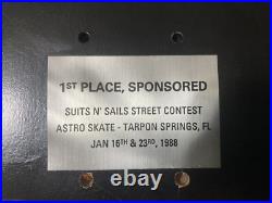 Nos skateboard Mark Lake Trophy Board 1988 Rare Og Vintage Blank Deck Nos skateboard Mark Lake Trophy Board 1988 Rare Og Vintage Blank Deck