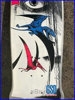 OG 1987 Tracker GSD Eye Pterodactyl NOS Skateboard Vintage old rare