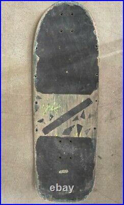 OG 80's SCHMITT STIX Tarampula Pig? Skateboard Deck Natural Finish Rare